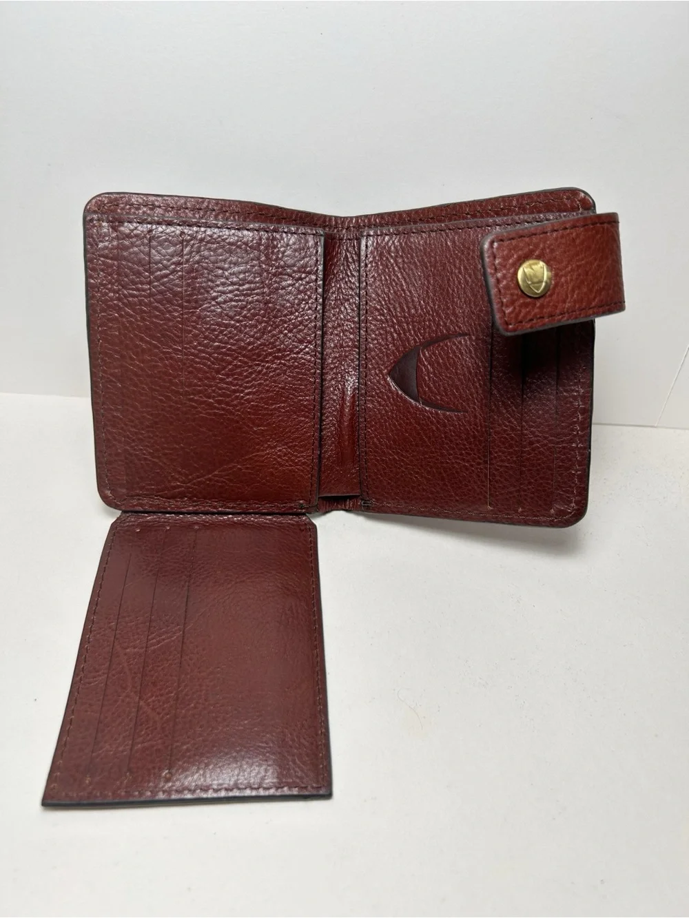 Hidesign Bose W2 Men's Genuine Brown Leather Wallet, Rebels Collection, EUC